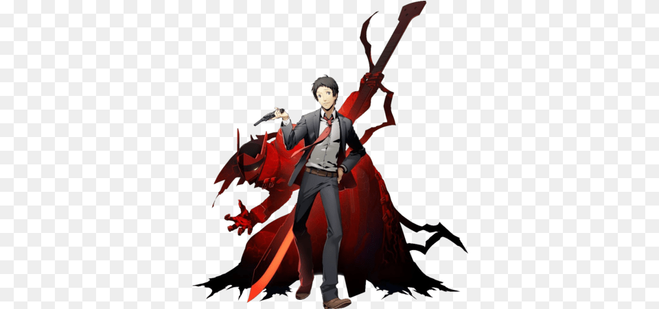 Bbtagtohru Adachi Dustloop Wiki Tohru Adachi Persona, Book, Comics, Publication, Weapon Free Transparent Png