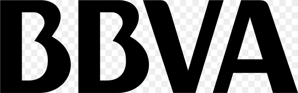 Bbva 01 Logo Black And White Bbva Black Logo, Nature, Night, Outdoors, Text Free Png