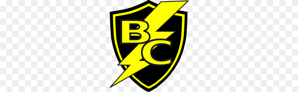 Bc Lightning Bolt Shield Clip Art, Logo, Symbol Free Png Download