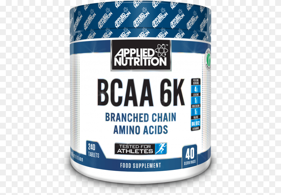 Bcaa 6k Bcaa 6k Applied Nutrition, Can, Tin Png