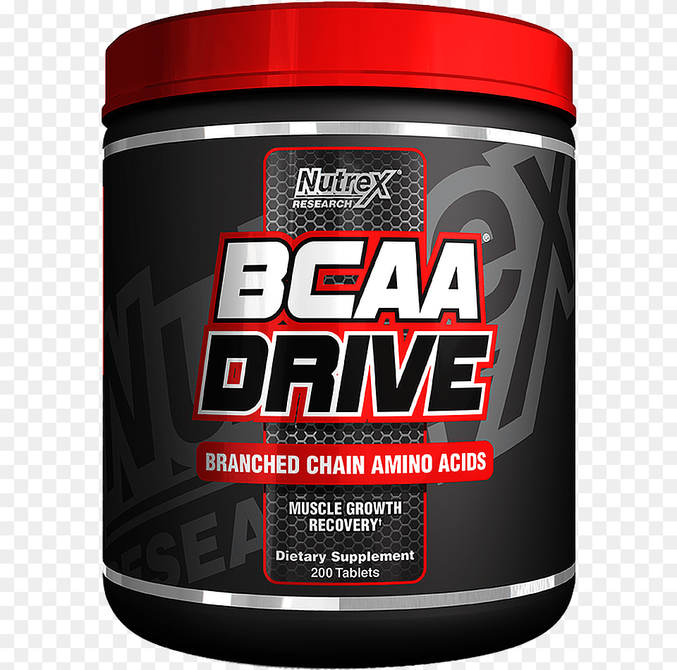 Bcaa Drive 200 Tabs Nutrex, Can, Tin Free Png Download