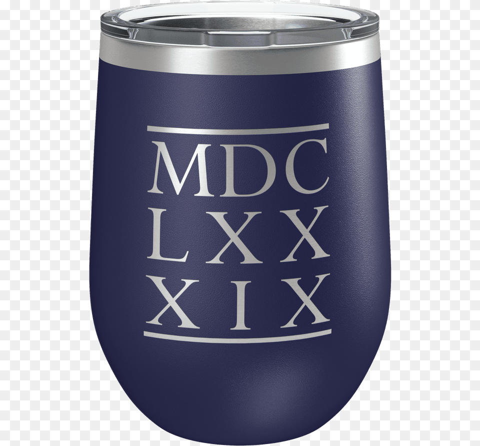 Bcf Roman Numerals 12oz Insulated Tumbler Guinness, Glass, Jar, Can, Tin Png Image