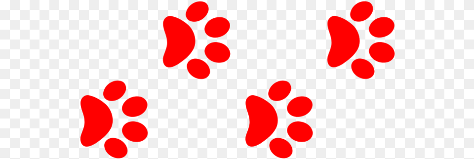 Bclipart Heart Clip Art Red Dog Paws Free Png