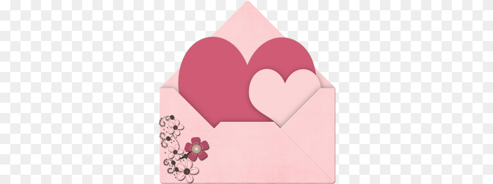 Bd Sweet Nothings Envelope1 Sobre Con Corazon, Envelope, Mail Free Transparent Png