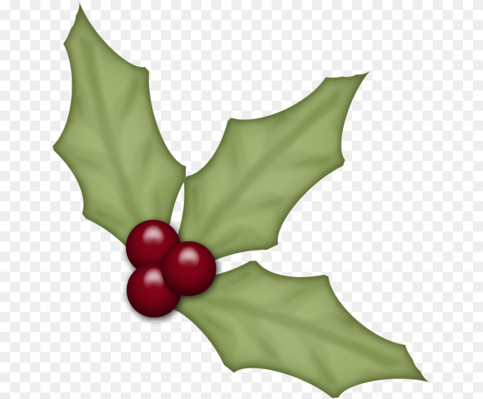 Bd Traditional Xmas Part Holly Xmas, Food, Fruit, Leaf, Plant Free Transparent Png