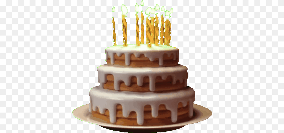 Bday Cake 518x480 Happy Birthday Emoji Background Birthday Cake Animated Gif, Birthday Cake, Cream, Dessert, Food Free Transparent Png