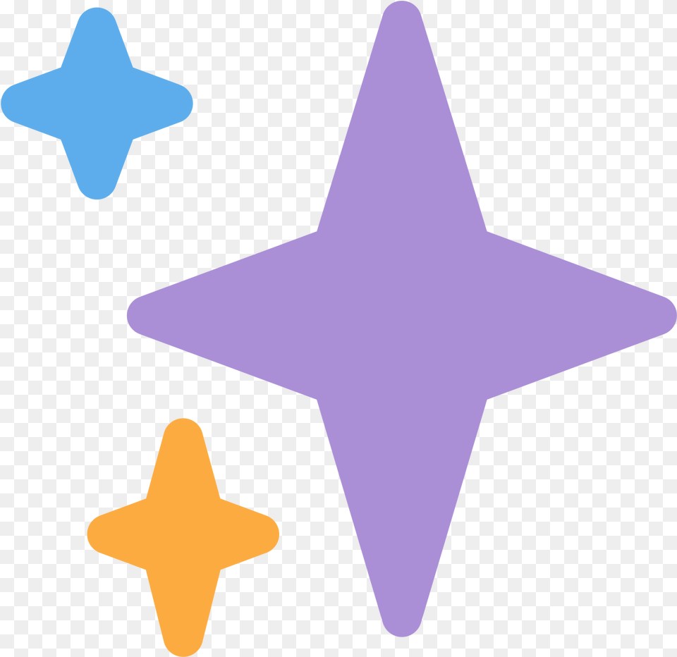 Be A Role Model Sparkle Emoji Clipart Full Size Sparkles Emoji, Star Symbol, Symbol Png Image