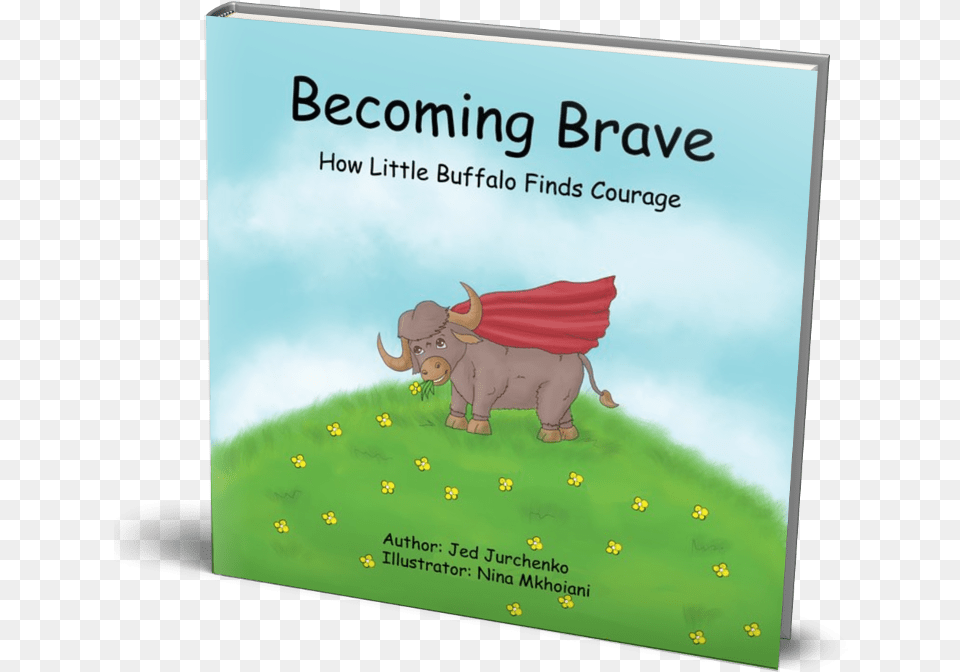 Be Brave Billboard, Book, Publication, Animal, Elephant Free Png Download