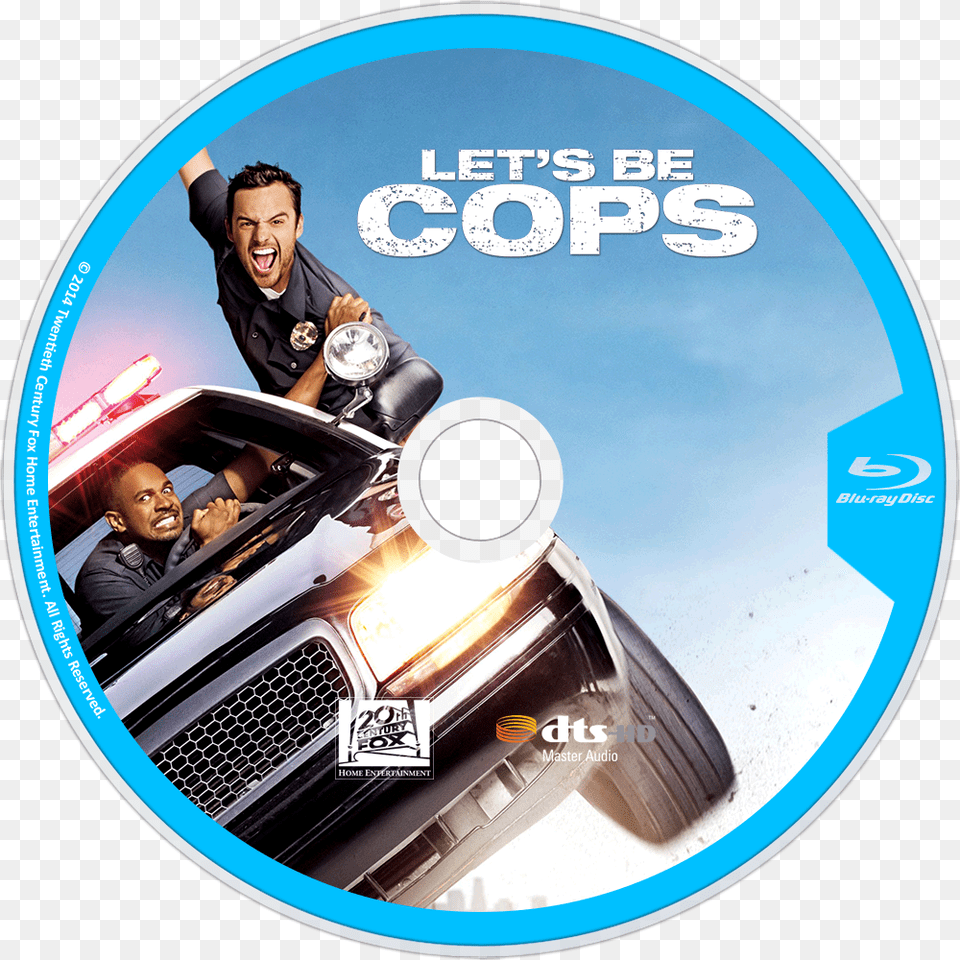 Be Cops Bluray Disc Image Lets Be Cops Cover, Adult, Person, Disk, Dvd Free Png Download
