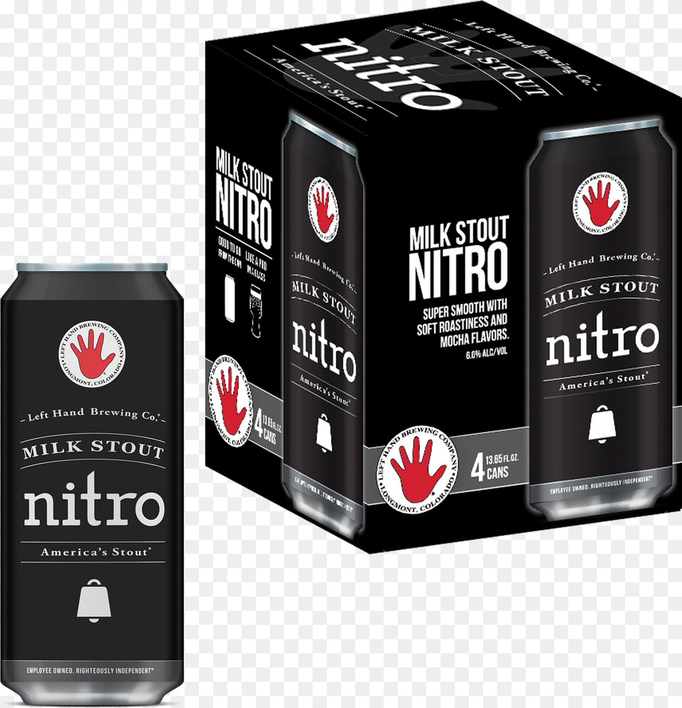 Be Honest Beer Is Nearly Perfect Already Left Hand Nitro Milk Stout 6 Pack 12 Fl Oz Bottles, Alcohol, Beverage, Lager, Can Free Transparent Png