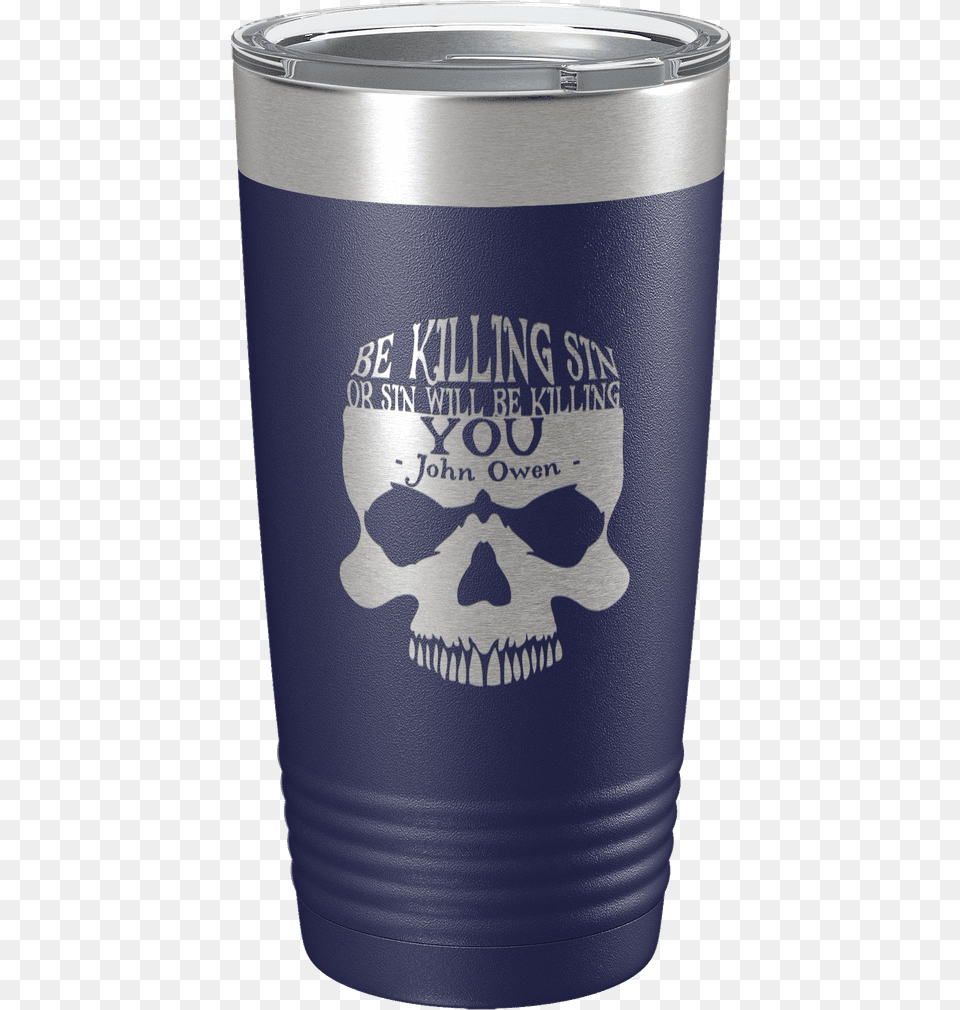 Be Killing Sin 20oz Insulated Tumbler Tumbler, Steel, Can, Tin Png Image