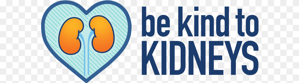 Be Kind To Kidneys Logo Heart Free Png Download
