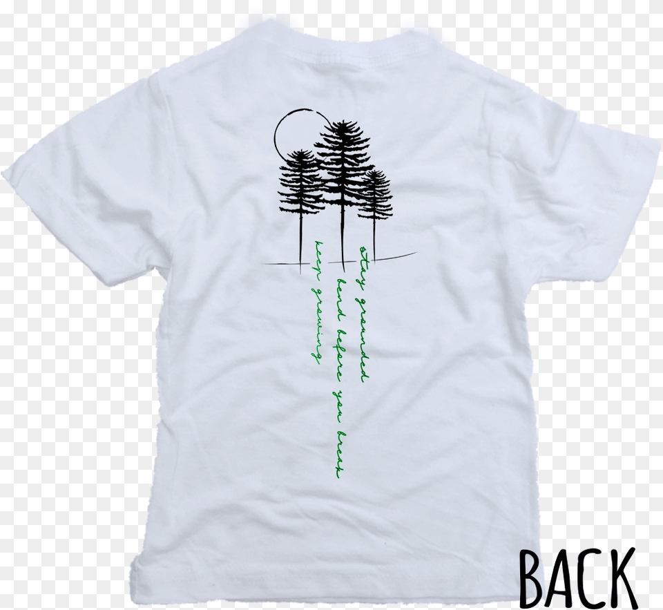 Be Like A Tree Bamboo Organic Cotton Kids White T Shirt Child, Clothing, T-shirt Free Transparent Png