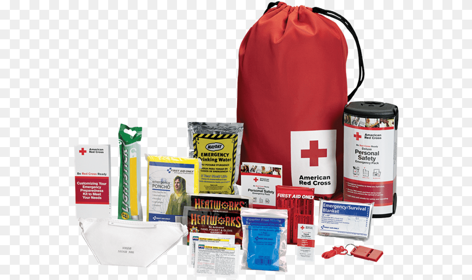 Be Red Cross Ready American Red Cross First Aid Kit, First Aid, Person, Bandage, Face Png Image