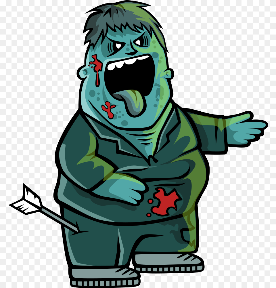 Be Social Or Get Eaten Cartoon, Baby, Person, Green, Face Free Png
