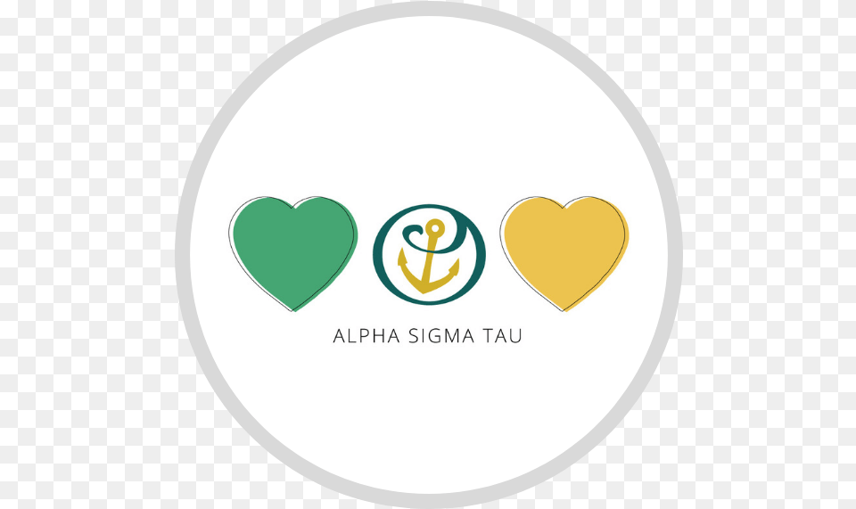 Be The Brand Alpha Sigma Tau Alpha Sigma Tau New, Logo, Disk, Heart Free Png