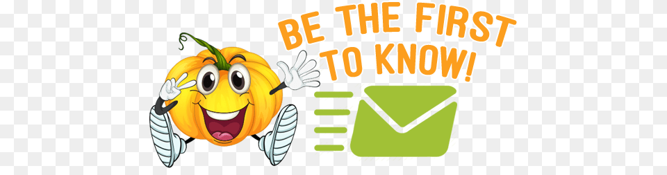 Be The First To Know Pumpkin Emoji Brooklyn, Envelope, Mail Free Transparent Png
