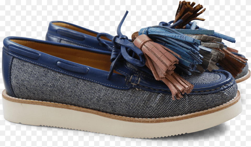 Bea 4 Salerno China Blue Jeans Light Tassel Multi New Shoe, Clothing, Footwear, Sneaker, Suede Free Png Download