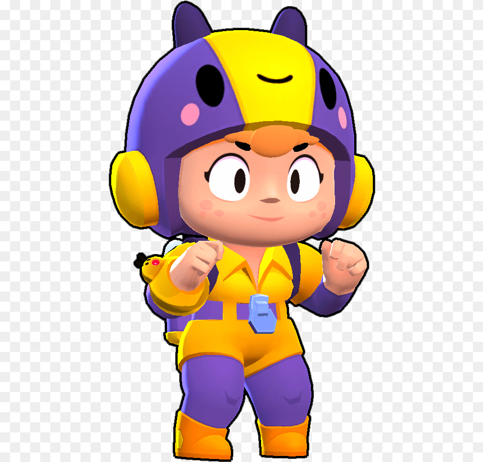 Bea Bea Brawl Stars, Toy, Face, Head, Person Free Png Download