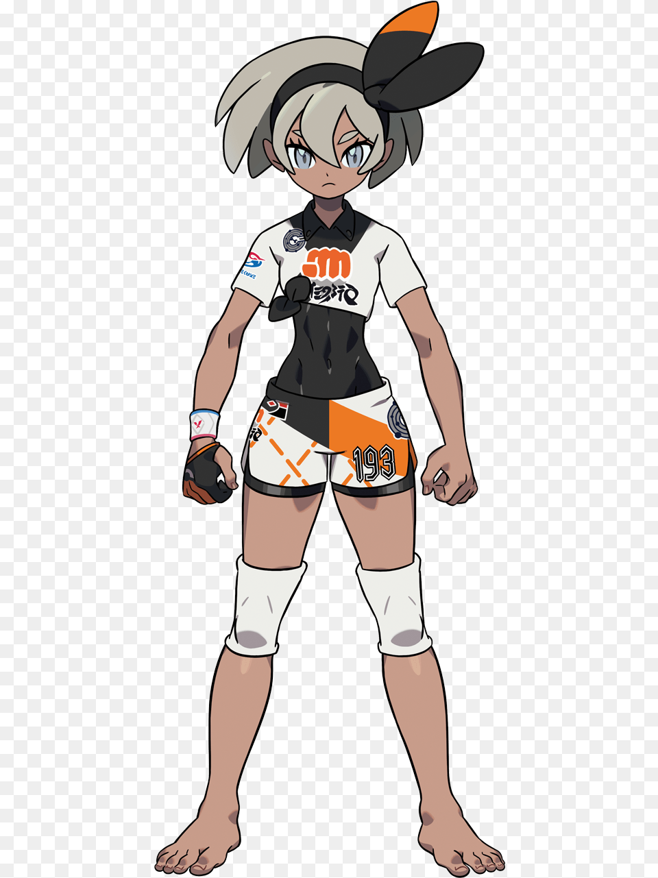 Bea Pokemon Sword And Shield Bea, Book, Clothing, Comics, Person Png