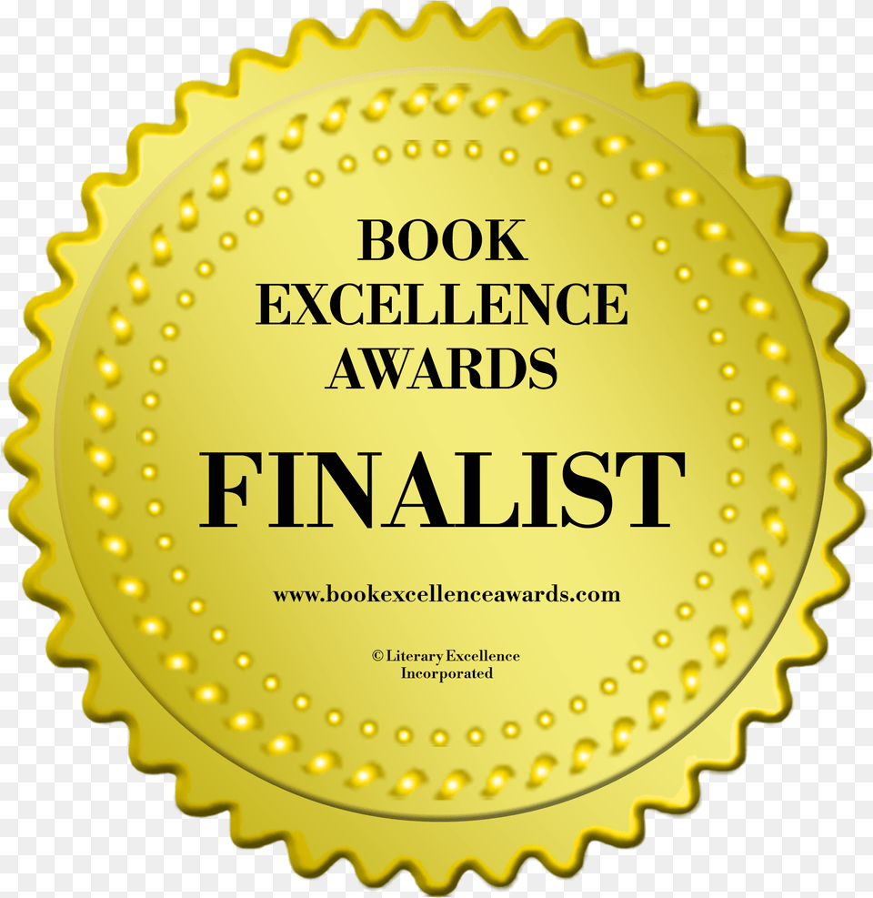 Bea Winner Seal 600 Dpi Book Excellence Awards Finalist, Gold, Plate, Text Free Png Download