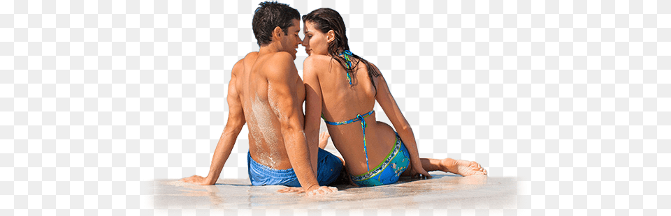 Beach, Back, Swimwear, Body Part, Clothing Free Png