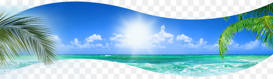 Beach, Scenery, Tropical, Summer, Landscape Png
