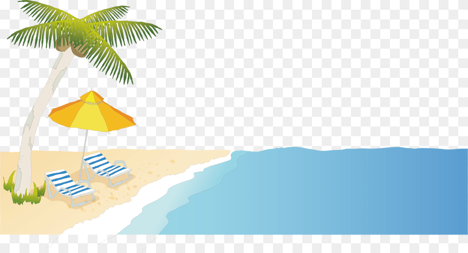 Beach, Chair, Tropical, Furniture, Nature Free Transparent Png