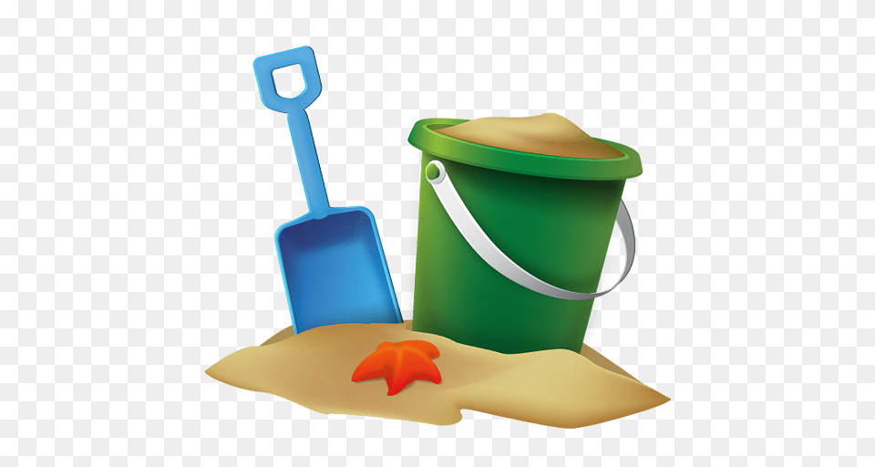 Beach, Bucket, Device Png Image