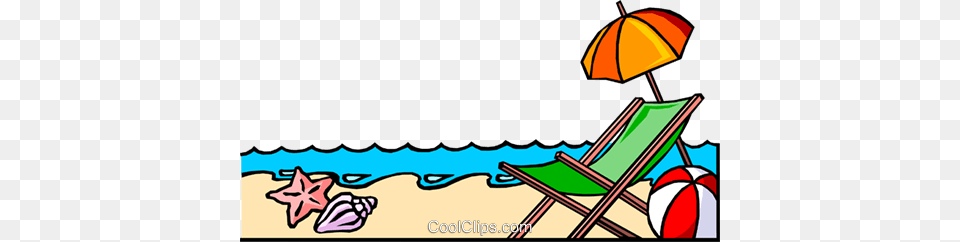 Beach Background Royalty Vector Clip Art Illustration, Summer Png Image
