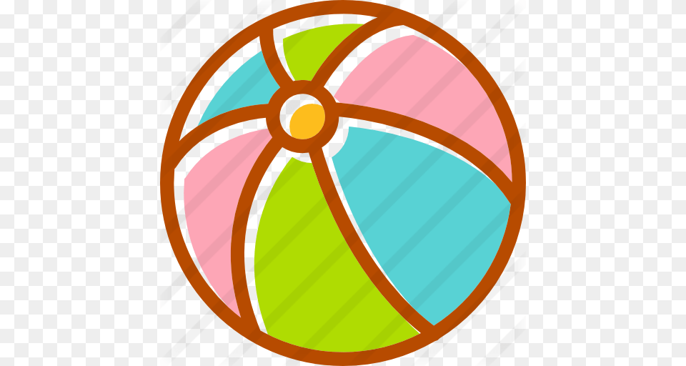 Beach Ball, Sphere, Disk Png Image