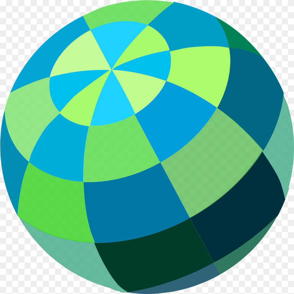 Beach Ball Blue Bola Berwarna, Sphere, Astronomy, Outer Space Free Png