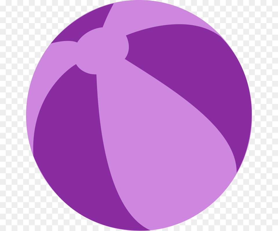 Beach Ball Clip Art, Purple, Sphere, Tennis, Sport Free Png