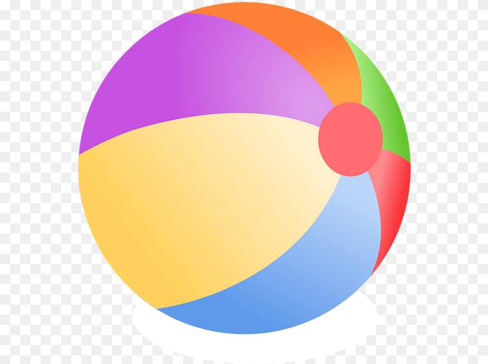 Beach Ball Clipart Background, Sphere, Disk Free Transparent Png