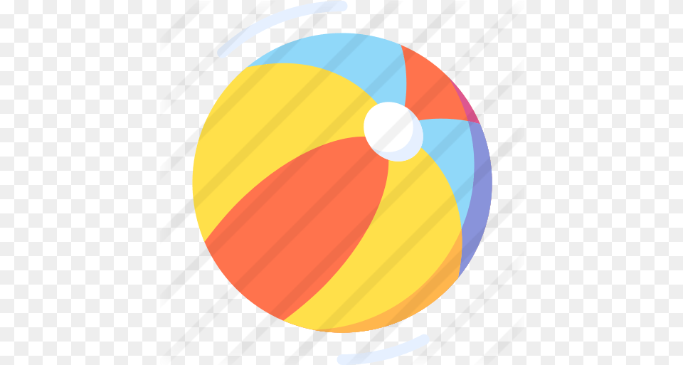 Beach Ball Hobbies And Time Icons Circle, Sphere, Disk Free Png Download