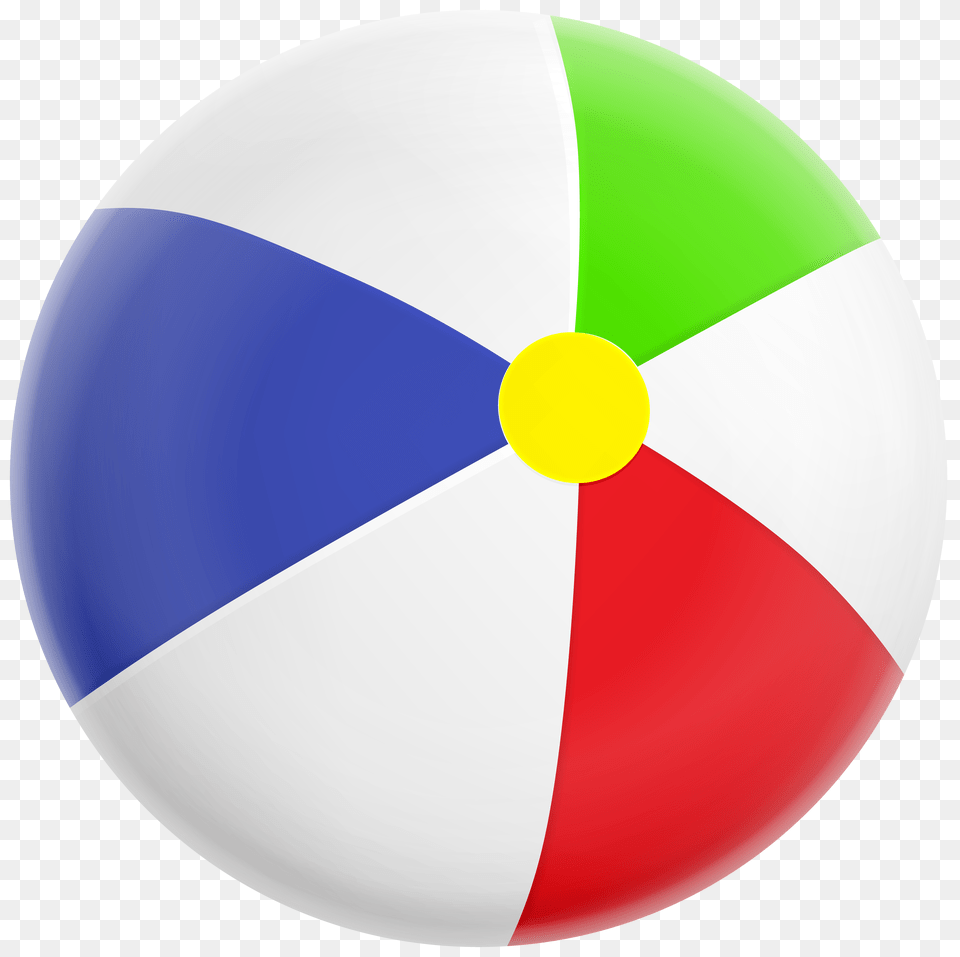 Beach Ball Transparent Clip Art Png