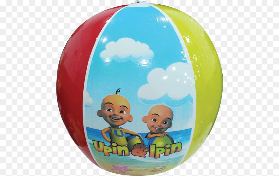 Beach Ball Upin Ipin Store Smile Beach Ball Balloon, Sphere, Doll, Toy, Baby Free Png Download