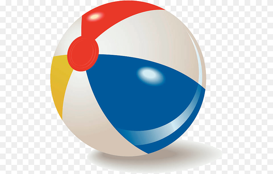 Beach Ball Vector Best On Transparent, Sphere, Disk Free Png
