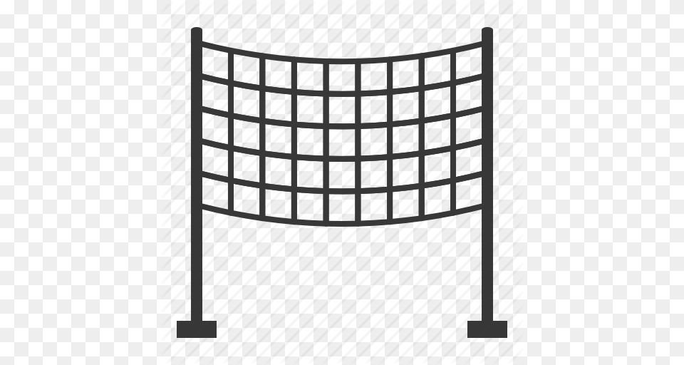 Beach Beach Scene Net Volleyball Net Icon, Gate, Fence, Text Free Transparent Png