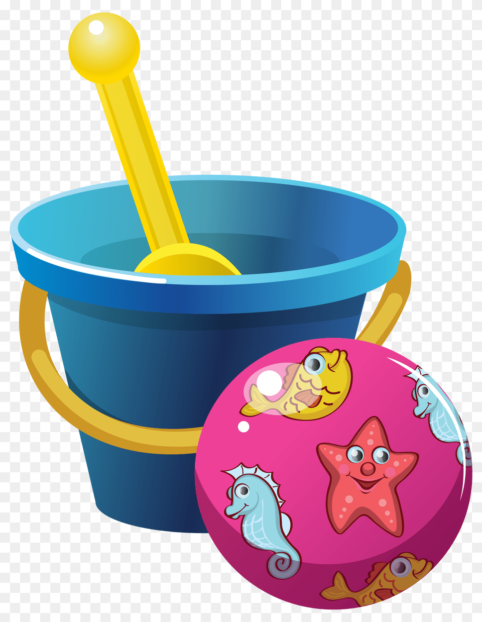 Beach Bucket And Ball Clipart, Hot Tub, Tub Free Png