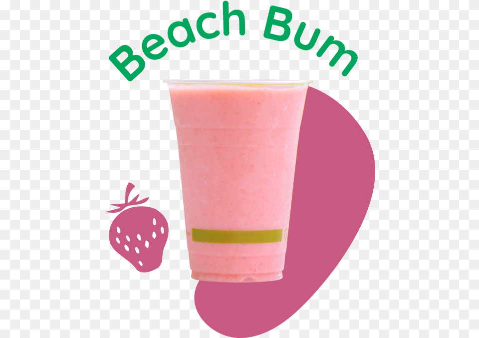 Beach Bum Smoothe Strawberry, Beverage, Juice, Smoothie, Milk Free Png