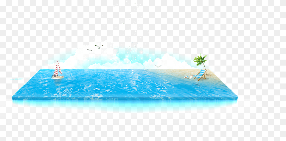 Beach Cartoon Water Sports, Sport, Person, Outdoors Free Transparent Png
