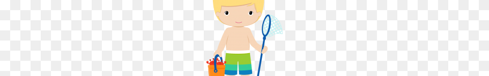 Beach Clip Art, Cleaning, Person, Baby, Bucket Png Image