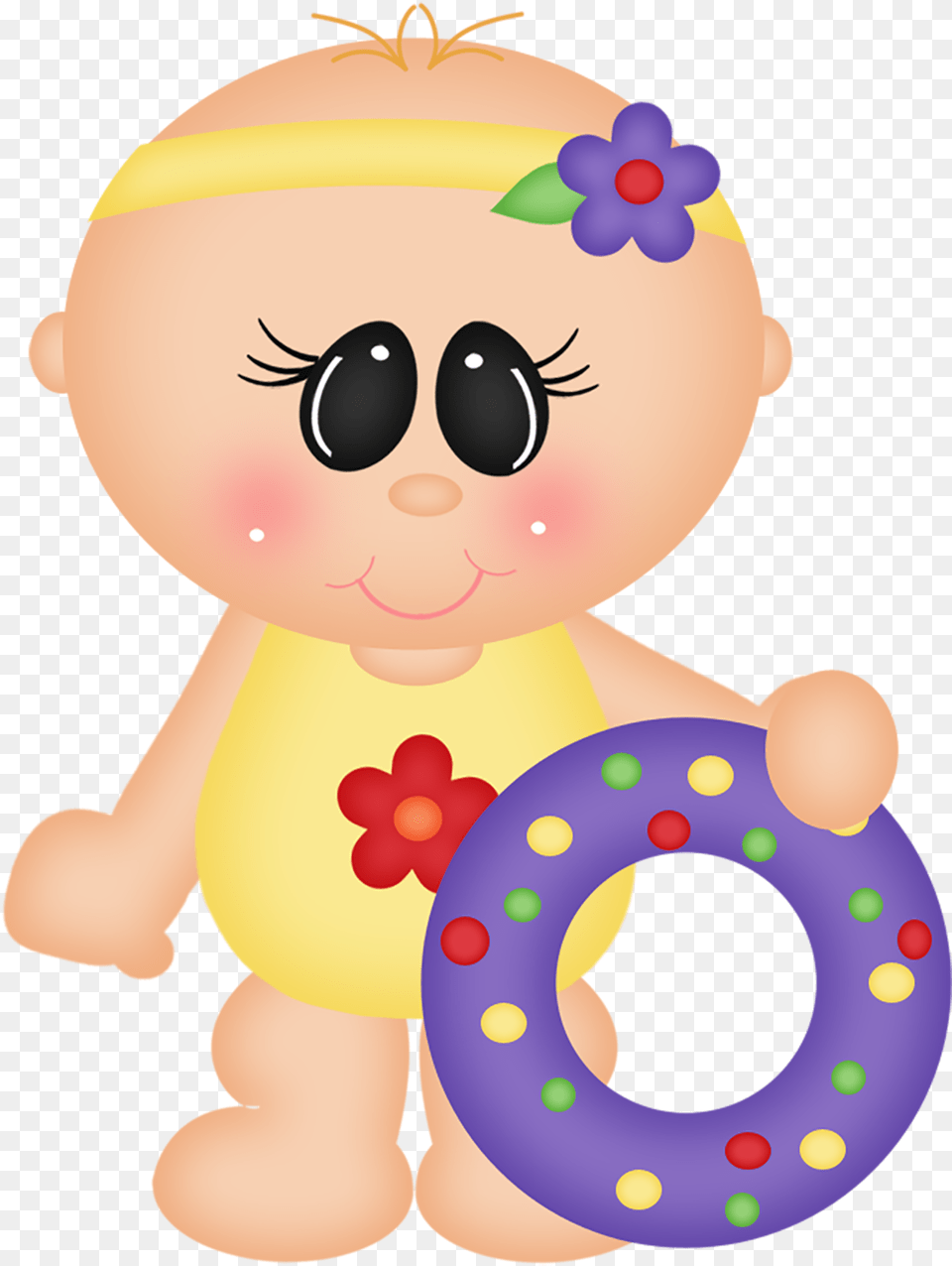 Beach Clipart Baby Baby Swim, Toy, Nature, Outdoors, Snow Free Png Download