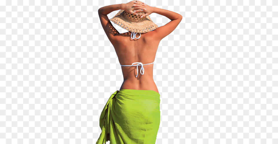 Beach Girl Girl In The Beach, Adult, Back, Body Part, Female Free Png Download