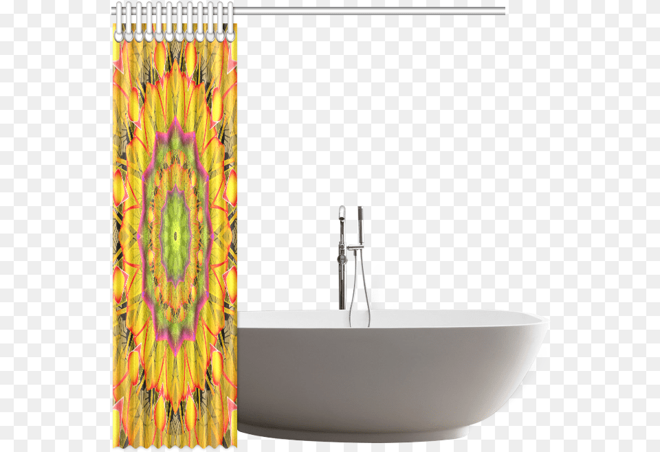 Beach Grass Golden Red Foliage Abstract Fall Days Shower Curtain, Bathing, Tub, Bathtub, Person Free Png Download