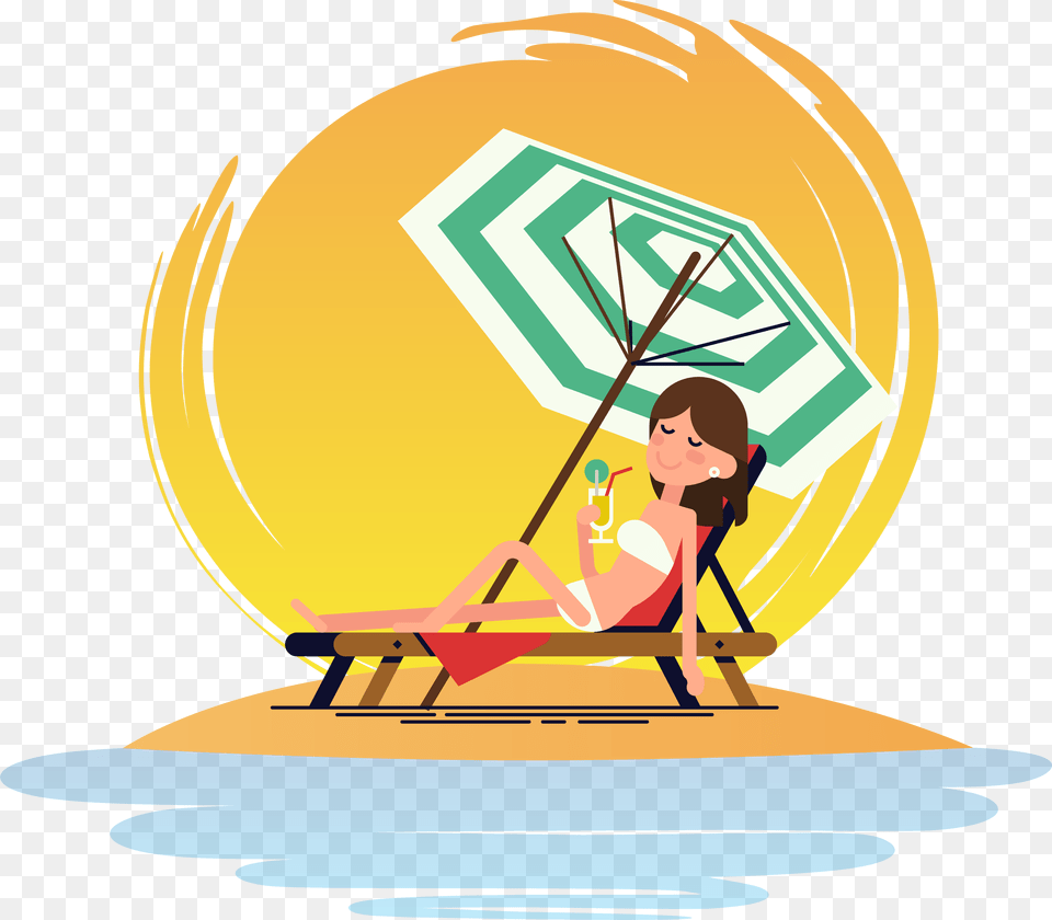 Beach Hacks Illustration, Summer, Person, Face, Head Free Transparent Png