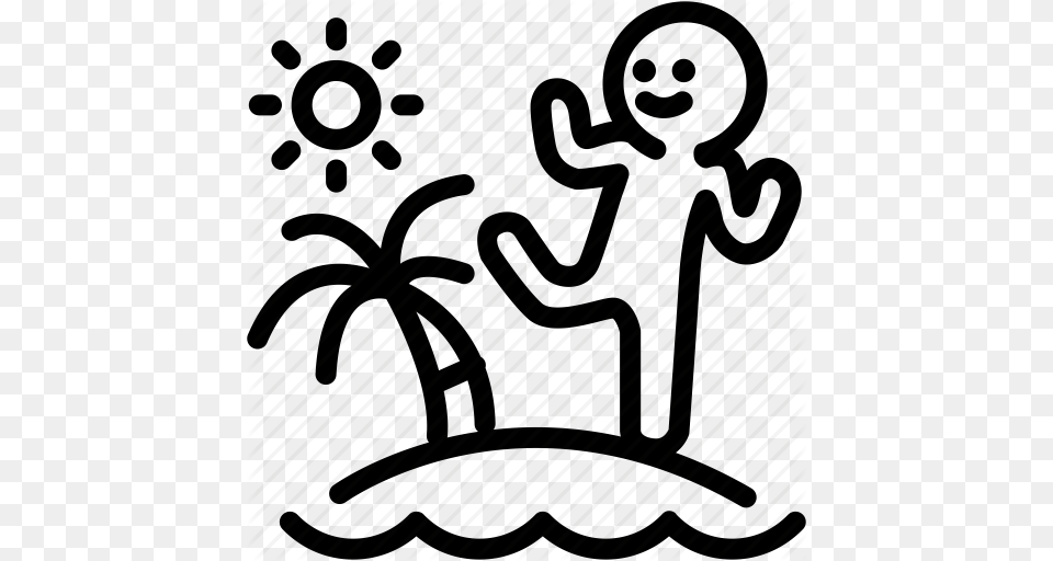 Beach Holiday Human Nice Day Resource Travel Vacation Icon, Art Png