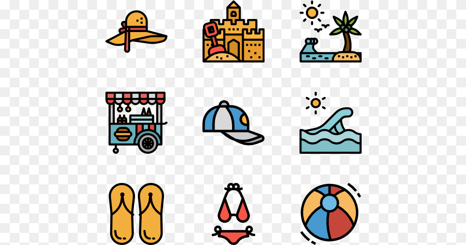 Beach Icon Packs Vector Svg Psd Teamlead Flaticon, Machine, Wheel, Art Free Png Download