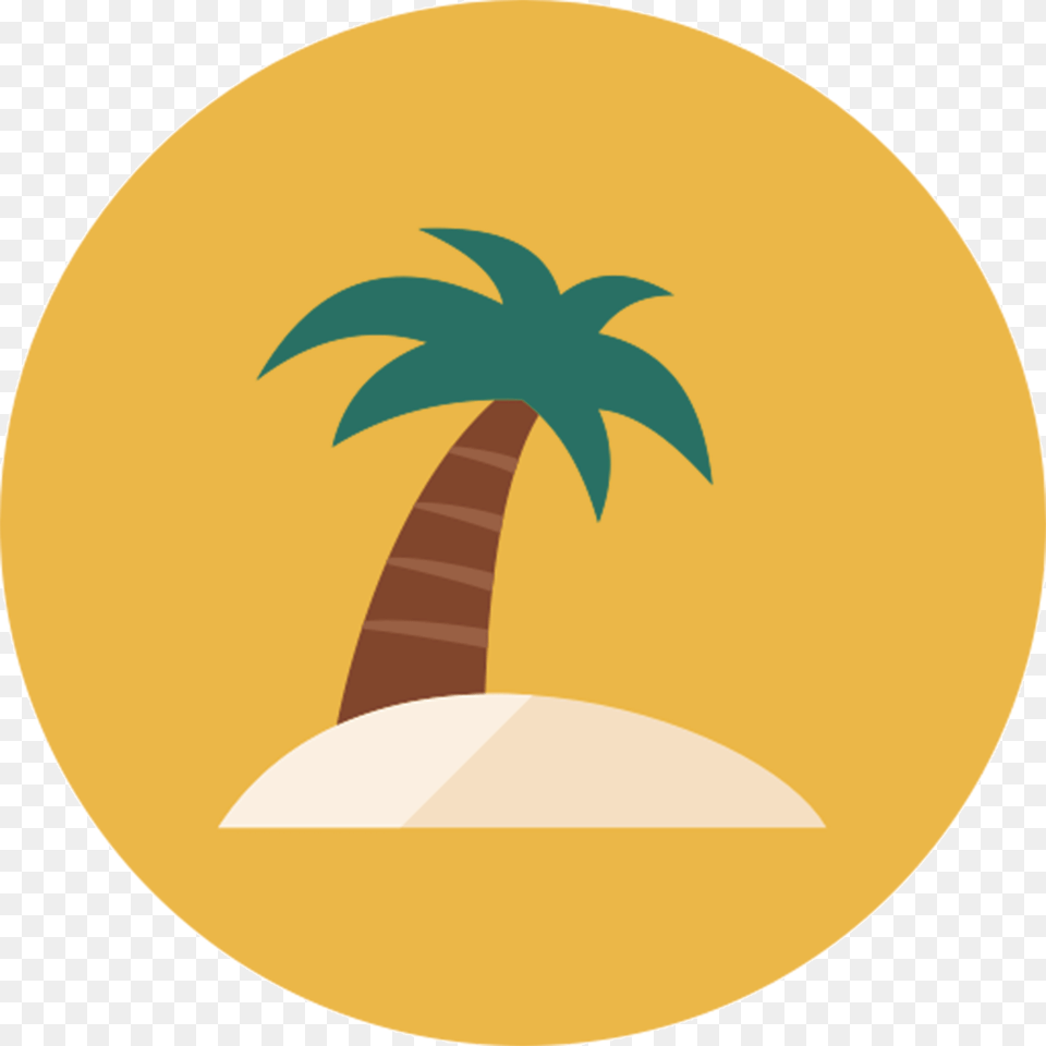 Beach Icons Transparent Beach Icon, Tree, Plant, Palm Tree, Leaf Free Png